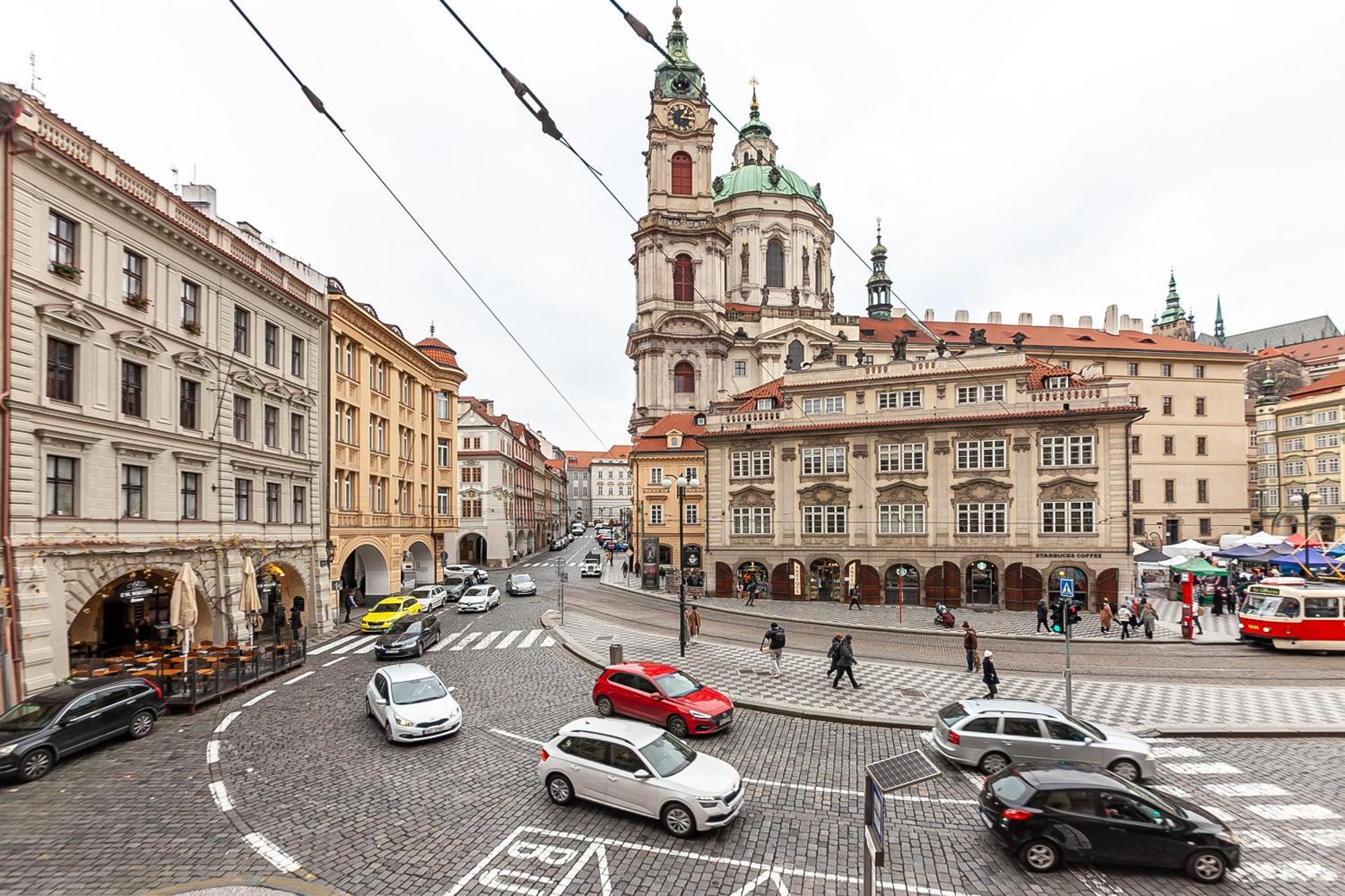 Royal By Charles Bridge View Of Saint Nicholas Church